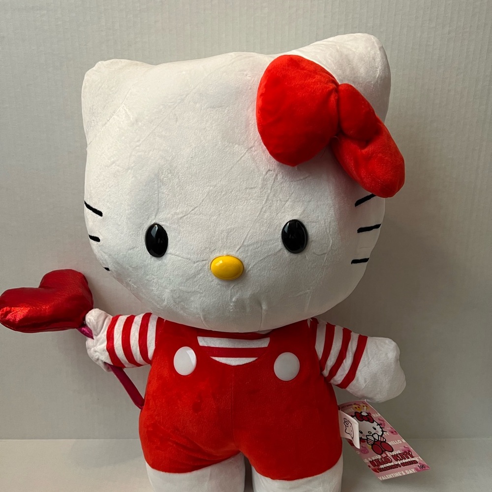 Hello Kitty Valentine’s Day Greeter with Red Bow and Outfit